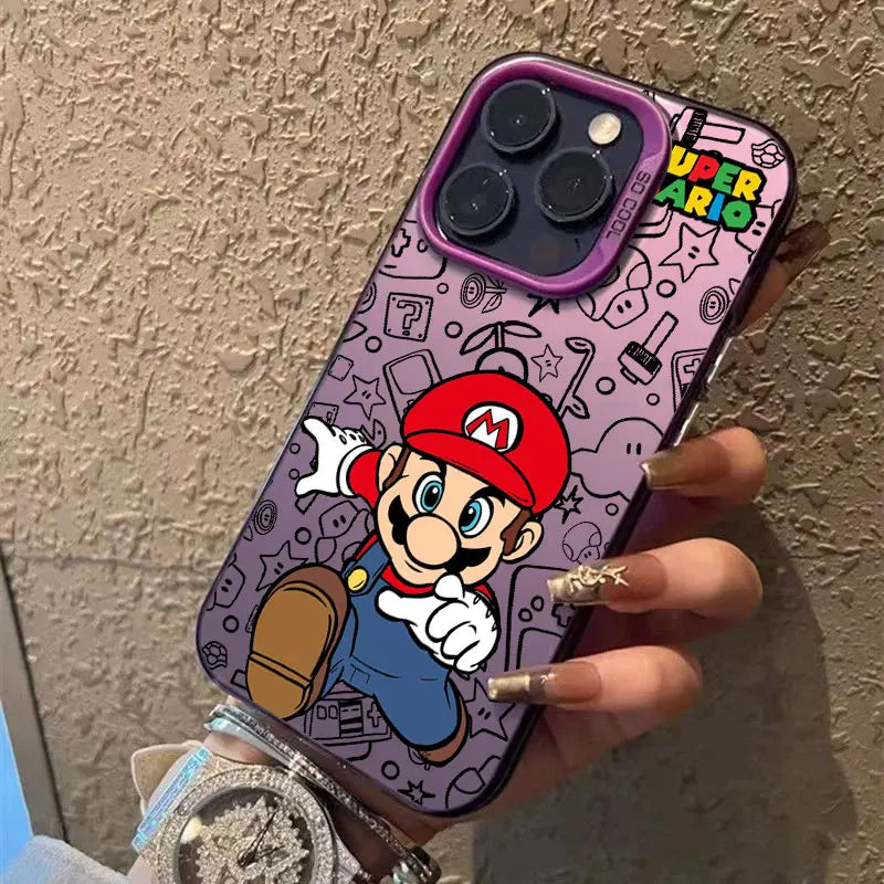 Super-Classic-M-Marios Phone Case For iPhone 13 14 15 16 17 Pro Max Plus 16e 17E 17 Air 11 12 18 Pro Shockproof Funda Back Cover