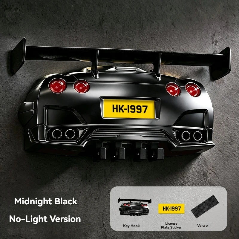 Creative Car Key Hook Home Wall Mounted Key Holder - Key Storage, Foyer Organizer Suitable for Keys, Wall Decorations