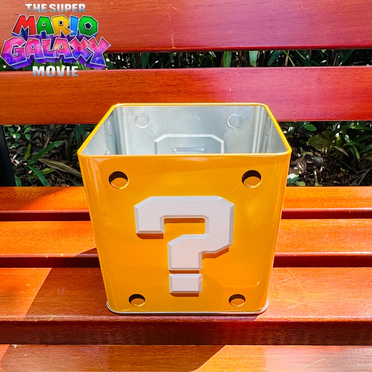 Super Mario Galaxy Movie Mushroom Cup Question Mark Popcorn Bucket Exclusive Cinema Collectible Gifts