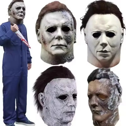 Costume Mask Horror Michael Myers Mask Realistic Creative Killer Mask Latex Halloween Masks Cosplay