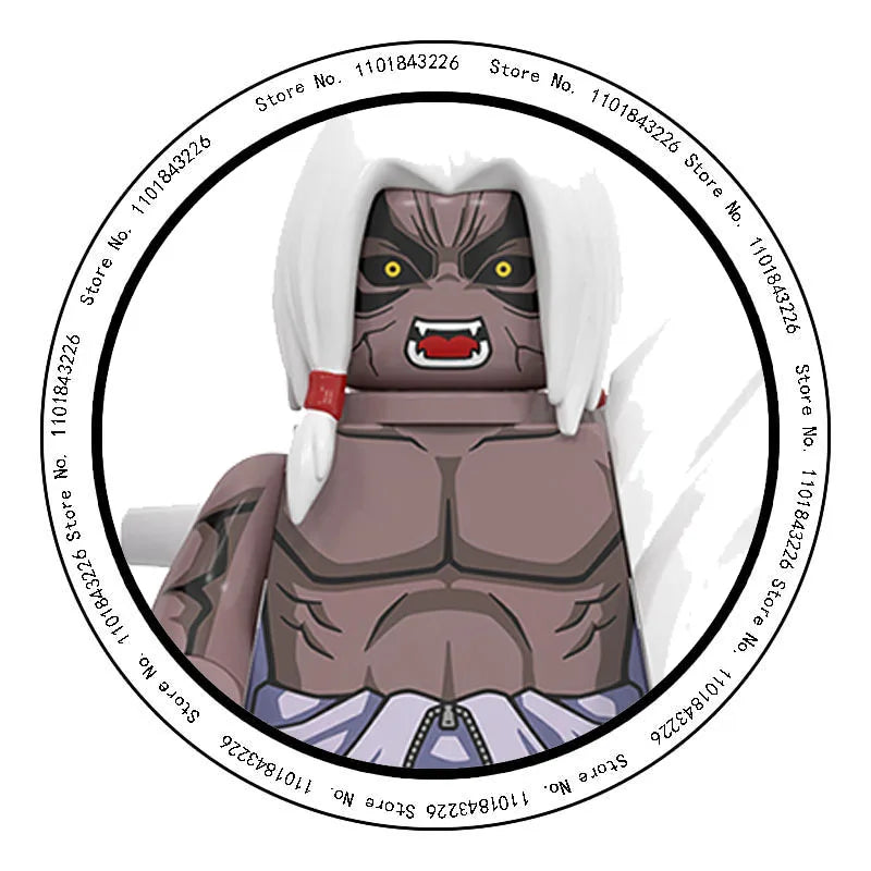 WM6152 Naruto Building Blocks Ootutuki Momoshiki Mitsuki Gaara Namikaze Minato Tobirama Action Figure Accessories For Kids