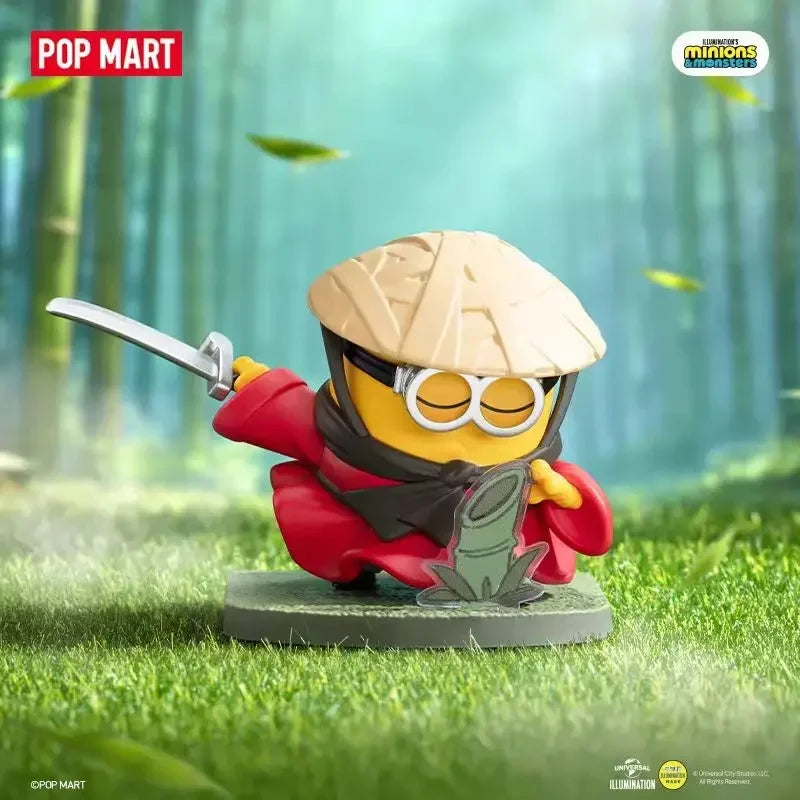 POP MART ILLUMINATION'S Minions Monsters Series Genuine Blind Box Toys Mystery Box Cute Models Anime Action Figur Gift