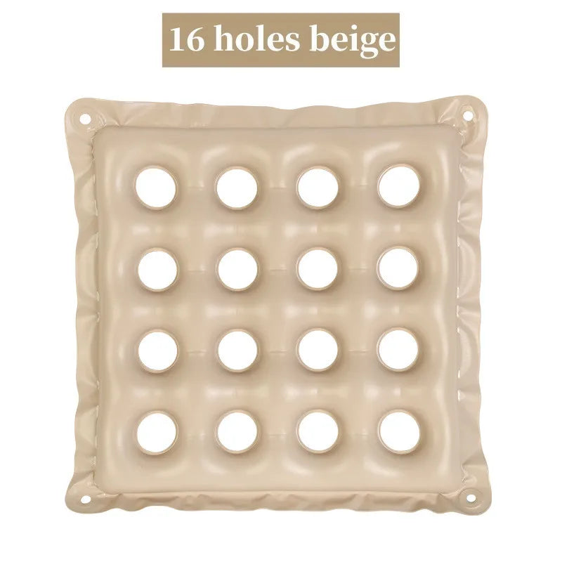 Inflatable Cushion Elderly Anti Bedsore Decubitus Wheelchair Seat Cushions Anti-Hemorrhoids Office Seat Cushion of Pvc Material
