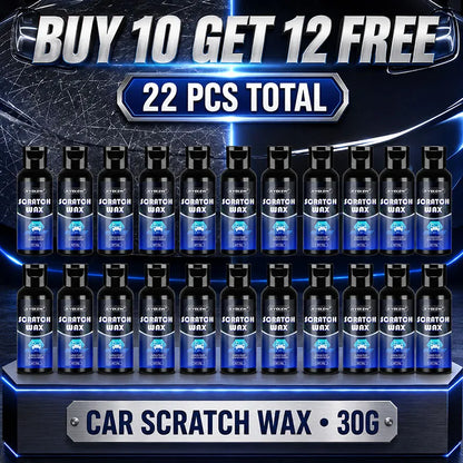 Car Scratch Remover Wax Auto Body Paint Repair Polish Swirl Mark Restorer Grinding Compound for Vehicle Detailing and Shine