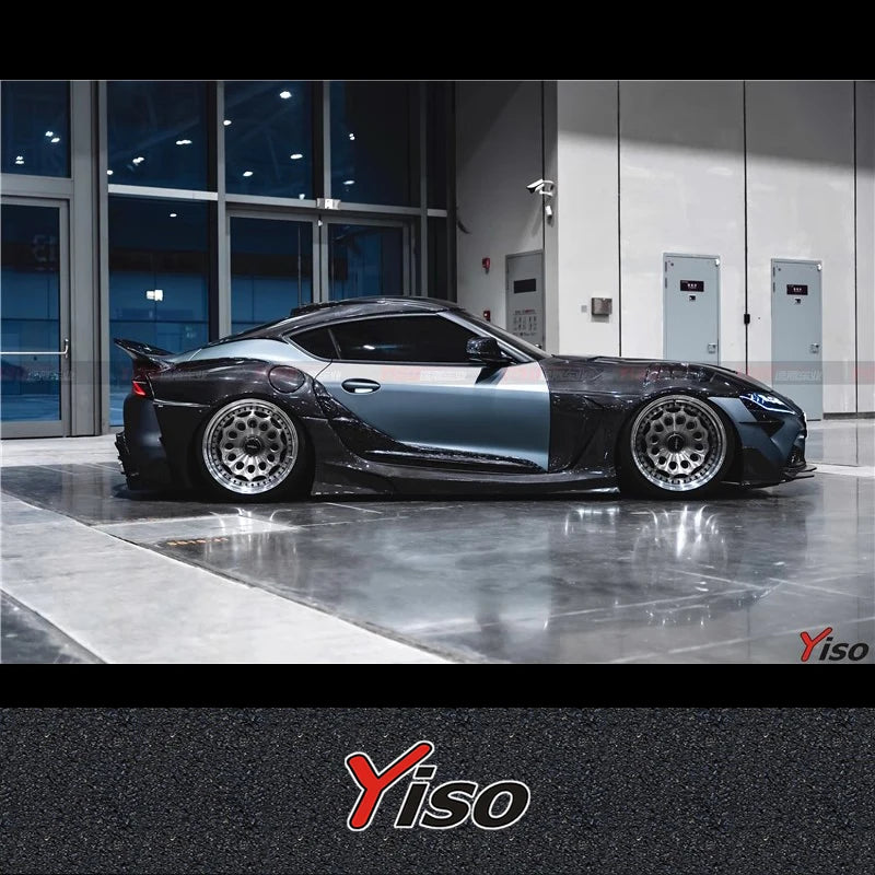 Suitable for SUPRA Carbon Top A90 Roof Cover YISO Carbon Fiber Roof Modified Encirclement Carbon Fiber SUPRA A90 Widebody Kit
