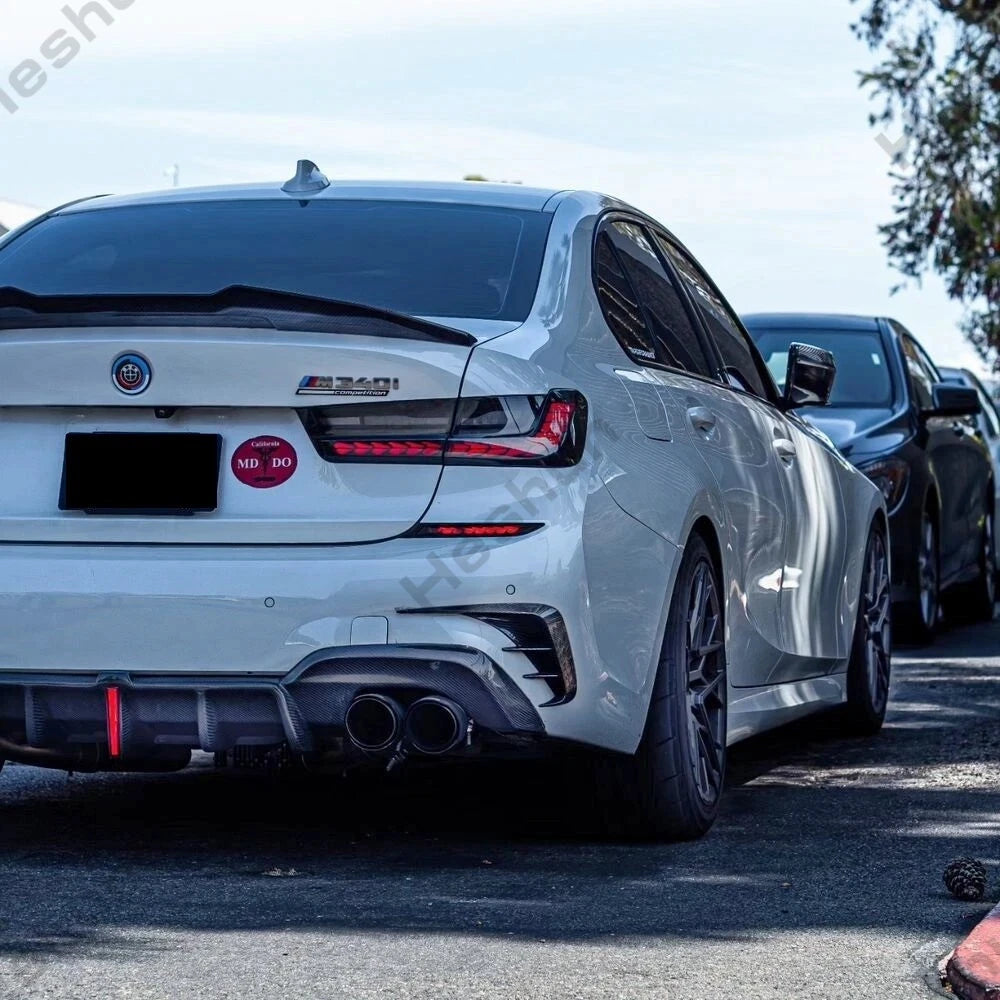 OLED GTS Taillights For BMW 3 Series G20 M3 G80 330 340i 320i 325i 2019-2024 Taillamp Taillight Rear Lamps Full LED Brake Light