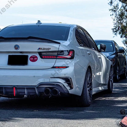 OLED GTS Taillights For BMW 3 Series G20 M3 G80 330 340i 320i 325i 2019-2024 Taillamp Taillight Rear Lamps Full LED Brake Light