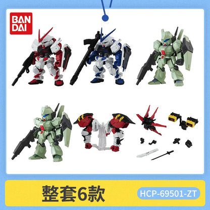 Bandai Gashapon Original Mobile Suit Ensemble (MSE) Gundam RX-78-2 Strike Hi-Nu Wing Astray ZZ Barbatos Assemble Model Kit