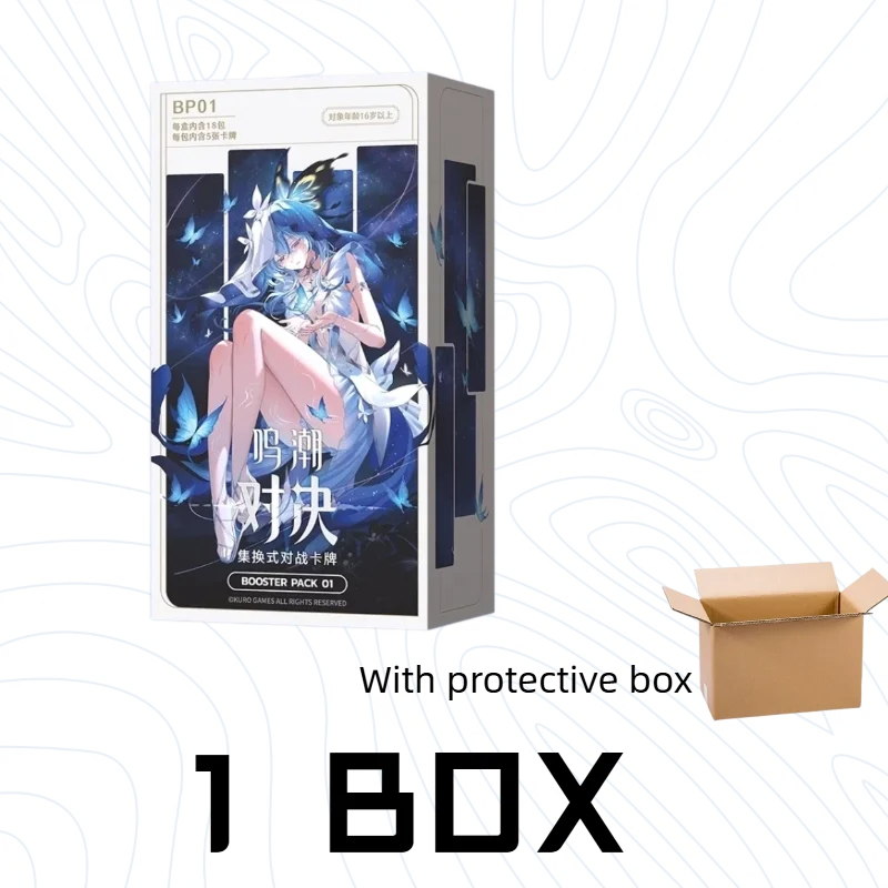 In Stock Wuthering Waves Duel TCG Vol.1 Booster Box, Collectible Trading Card Box Anime Game Periphery Collection Gift