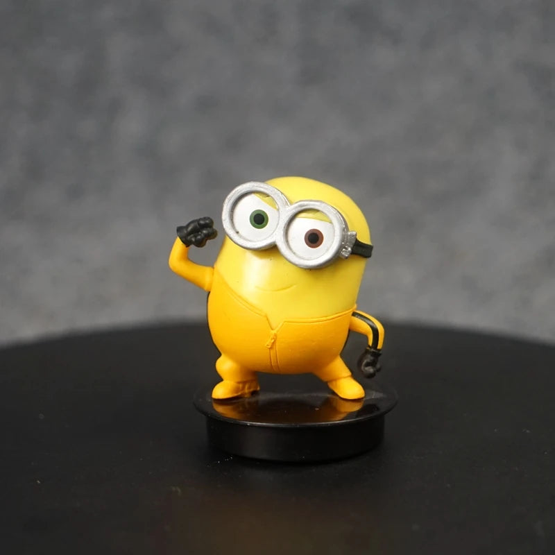 Cartoon Despicable Mes Agnes Gru Miniones Dave Stuart Action Figures Model Toys Cute Yellow Doll Desktop Ornaments ren Gift