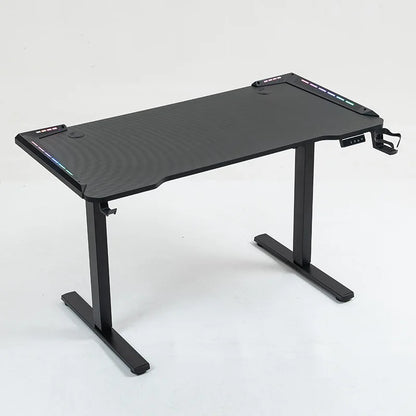 HXL Gaming Desk Electric Height-Adjustable Office Computer Desk Solid Wood Desk