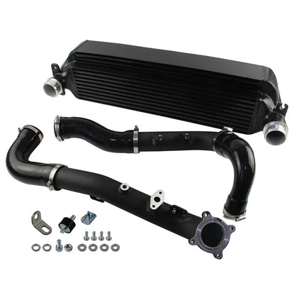 High-performance Competition Intercooler & Charge Boost Pipe Hose Kit For Toyota Toyota GR Yaris 1.6T Bar & Plate Aluminum Black