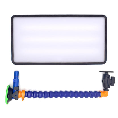 New 3 Stripes 6 Color Detection Pdr Lamp With 3 Inch Suction Cup Support For Car Dent Repair Tool