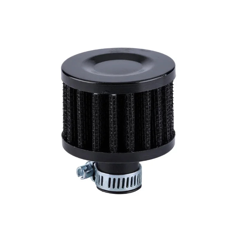 R-EP Car Air Filter 12mm 25mm for Motorcycle Cold Air Intake High Flow Crankcase Vent Cover Mini Breather Filters Universal