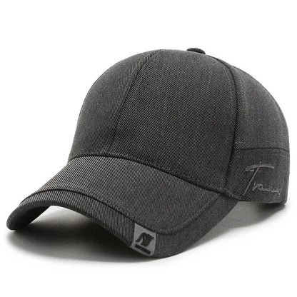 High Quality Solid Baseball Cap  Men's Outdoor Cotton Cap Bone Gorras CasquetteHomme Men's Truck Comfortable Fit  Breathable