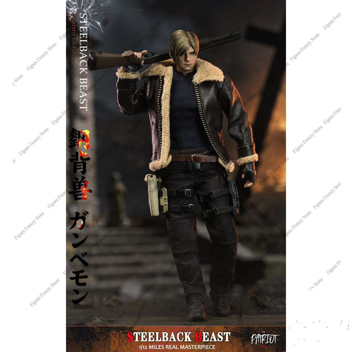 Special Offer  In-stock Patriot Patriot Studio Resident Evil Kennedy Leon soldier model figureFigure Frenzy