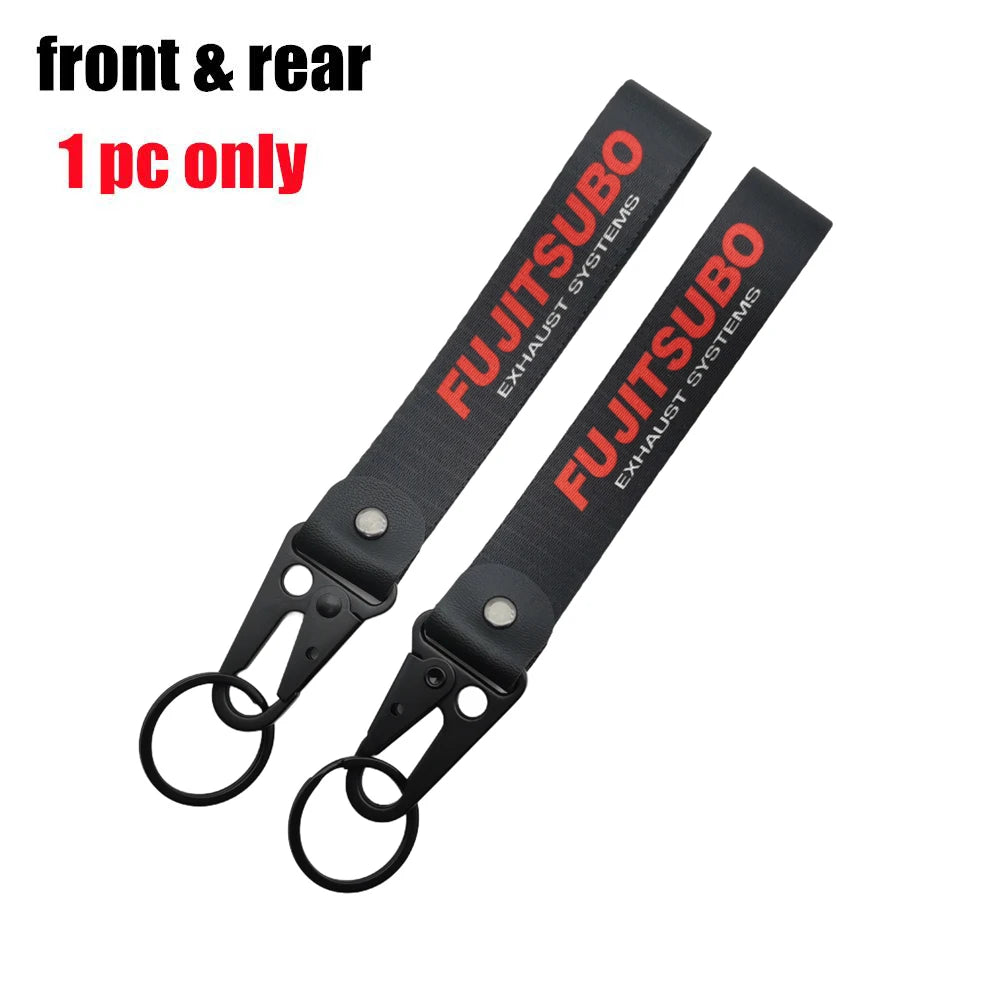 Newest Japanese JDM Modified Culture Seal Eagle Beak Clasp Wrist with Key Clasp Keychain Key Ring For Lonely Driver