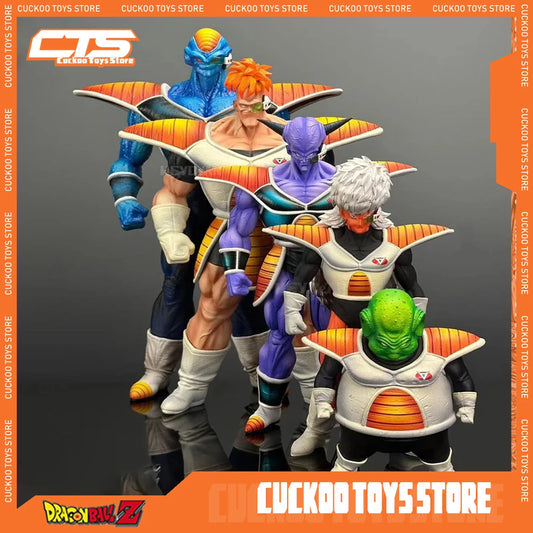 Dragon Ball Figure Ginyu Force Figures Guldo Recoom Burter Jeice Ginyu Figurine Model Doll Collection Ornament Toy Birthday Gift