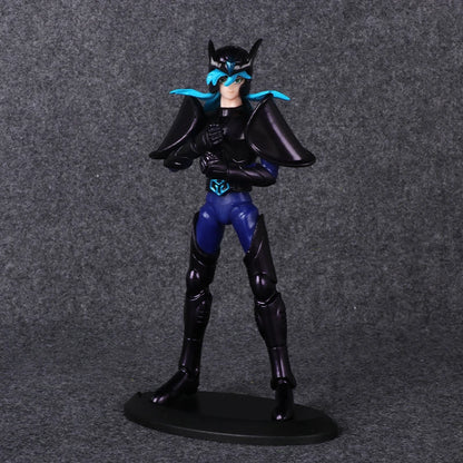 19cm Anime Dark Saint Seiya Figure Phoenix Ikki Hyoga Seiya Shiryu Action Figures Toy PVC Box Figure Collection Decoration