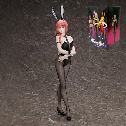 Chainsaw Man Power Bunny Girl Anime Figure Makima Action Figure Hayakawa Aki/Higashiyama Kobeni/Denji/Reze Figure Model Doll Toy