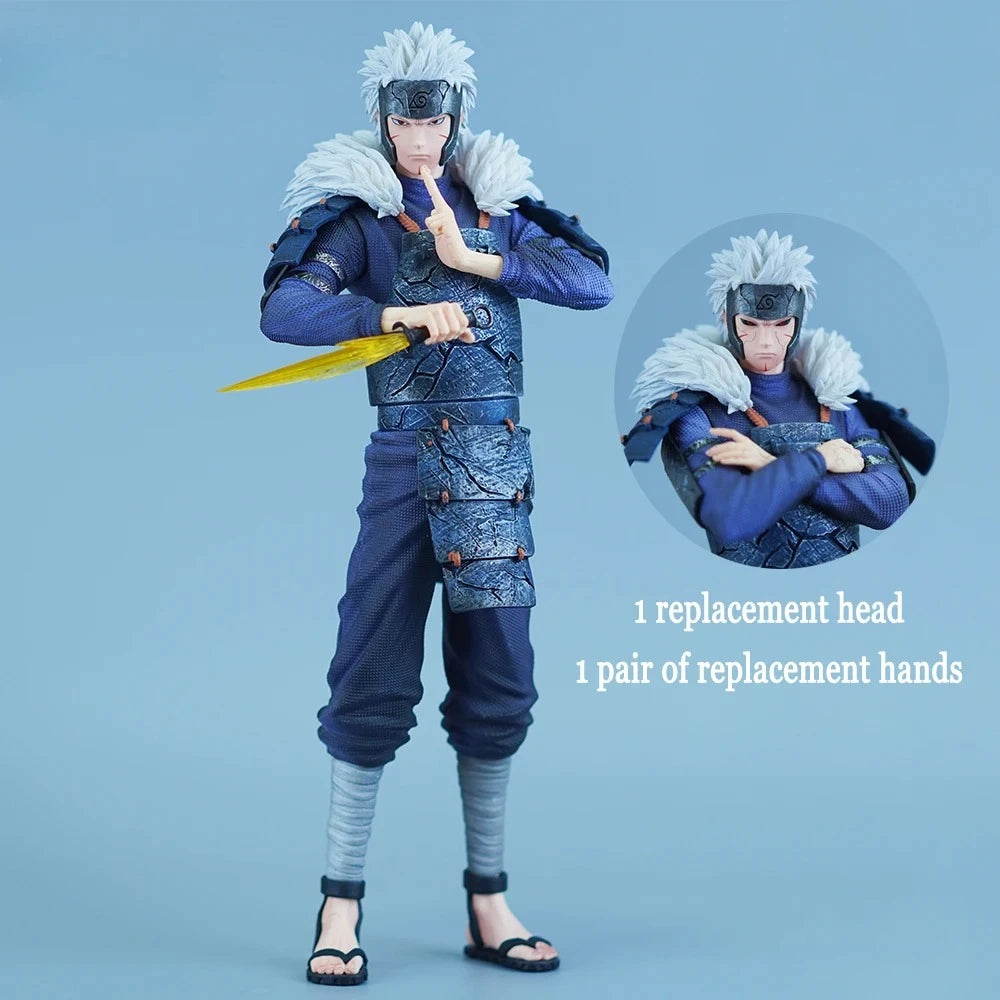 31cm/12.2in Anime Figure Senju Tobirama Action Figures Pvc Statue Desktop Ornamen Collection Model Toys Gifts