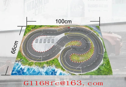 Drift Track Map Professional Simulation NEZ 1/64 1/76 Track