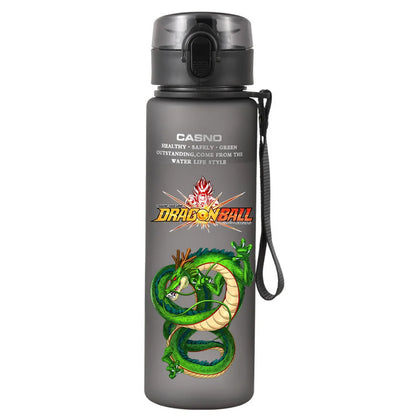 560ML Dragon Ball Water Cup Children Portable Plastic Goku Vegeta Bulma Cartoon Outdoor Large Capacity Sport Water Bottle Gift