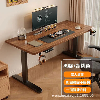 Hxl smart electric height adjustable desk - home computer desk, adjustable standing desk, workstation