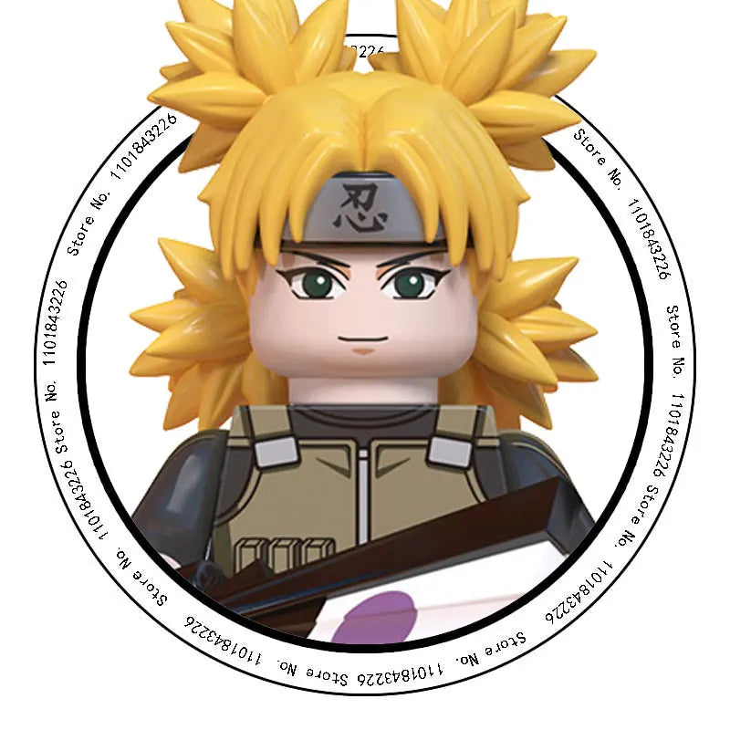 WM6152 Naruto Building Blocks Ootutuki Momoshiki Mitsuki Gaara Namikaze Minato Tobirama Action Figure Accessories For Kids