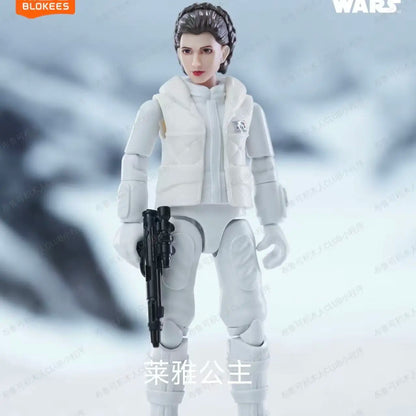 Blokees Star Wars Blind Box Galaxy Version 02 Darth Vader Luke R2d2 Action Figure Assembled Poseable Model Kits Toys Gift