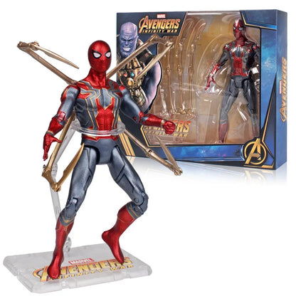 Zhongdong Marvel Avengers Super Heroes Action Figure Collectible Model Statue Desktop Decoration For Adult Marvel Fans