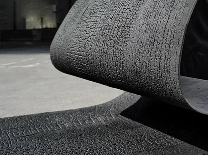 Soft carbonized wood flexible stone bendable panel exterior wall imitation charcoal wood board