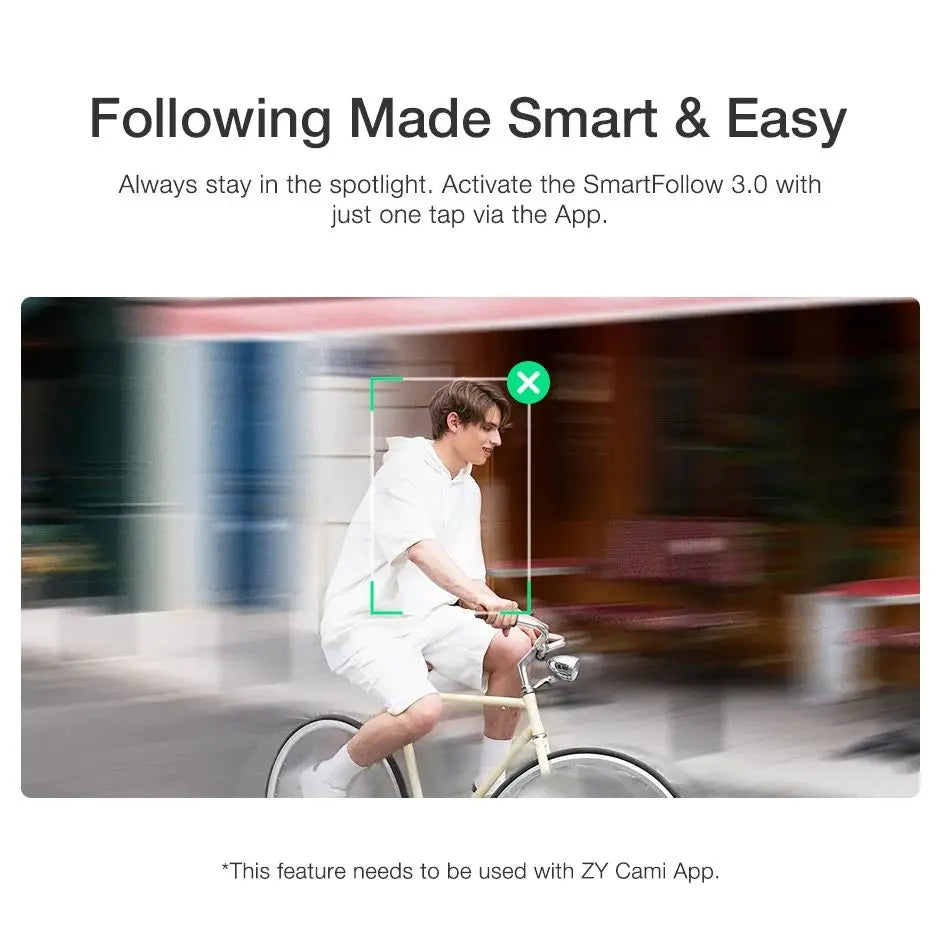 ZHIYUN Official SMOOTH Q3 3-Axis Smartphone Gimbal Handheld Foldable Stabilizer With Fill Light Auto Tracking for IPhone/Android