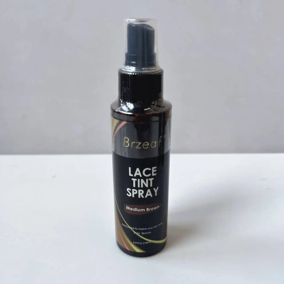 1Bottle 3.4FLoz Lace Tint Spary For Lace Wigs 100ml Light / Medium / Dark Melting Lace Dye Skin Tone Tint Foam For Wigs Toupees