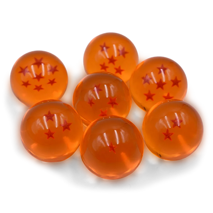 DBZ Anime Shenlong Figures Set Esferas Del Dragon and 7 Stars Dragon Crystal Balls 3.5cm Shelf Figurine Collection Model Toys