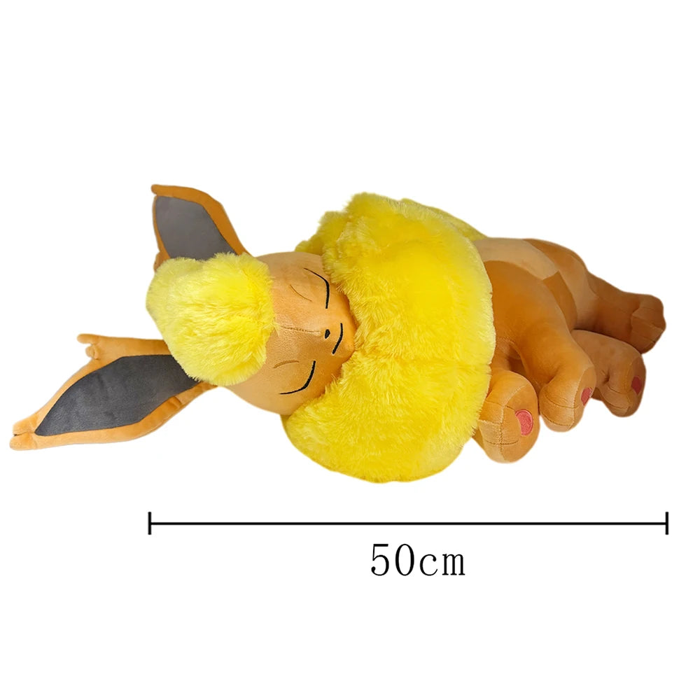 Big Size 50cm Umbreon Plushies Eevee Evoli Sleep Plush Flareon Vaporeon Sylveon Peluche Charizard Piplup Piplup Riolu Toy Gift