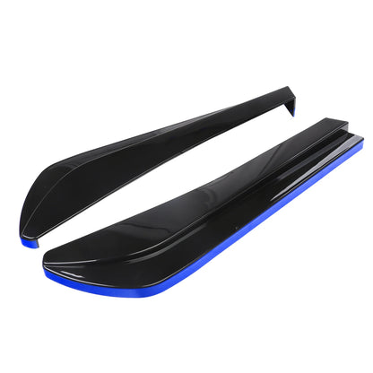 Universal Rear Bumper Splitter Diffuser Spoiler Kit Canard Diffuser Protector Car Exterior Decorations Body Styling Accessories