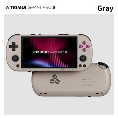 Trimui Smart Pro S TG5050 Handheld Game Console - Best for PSP Game, Octa-core 2.0GHz, 4.96" IPS Display, 5000mAh Battery