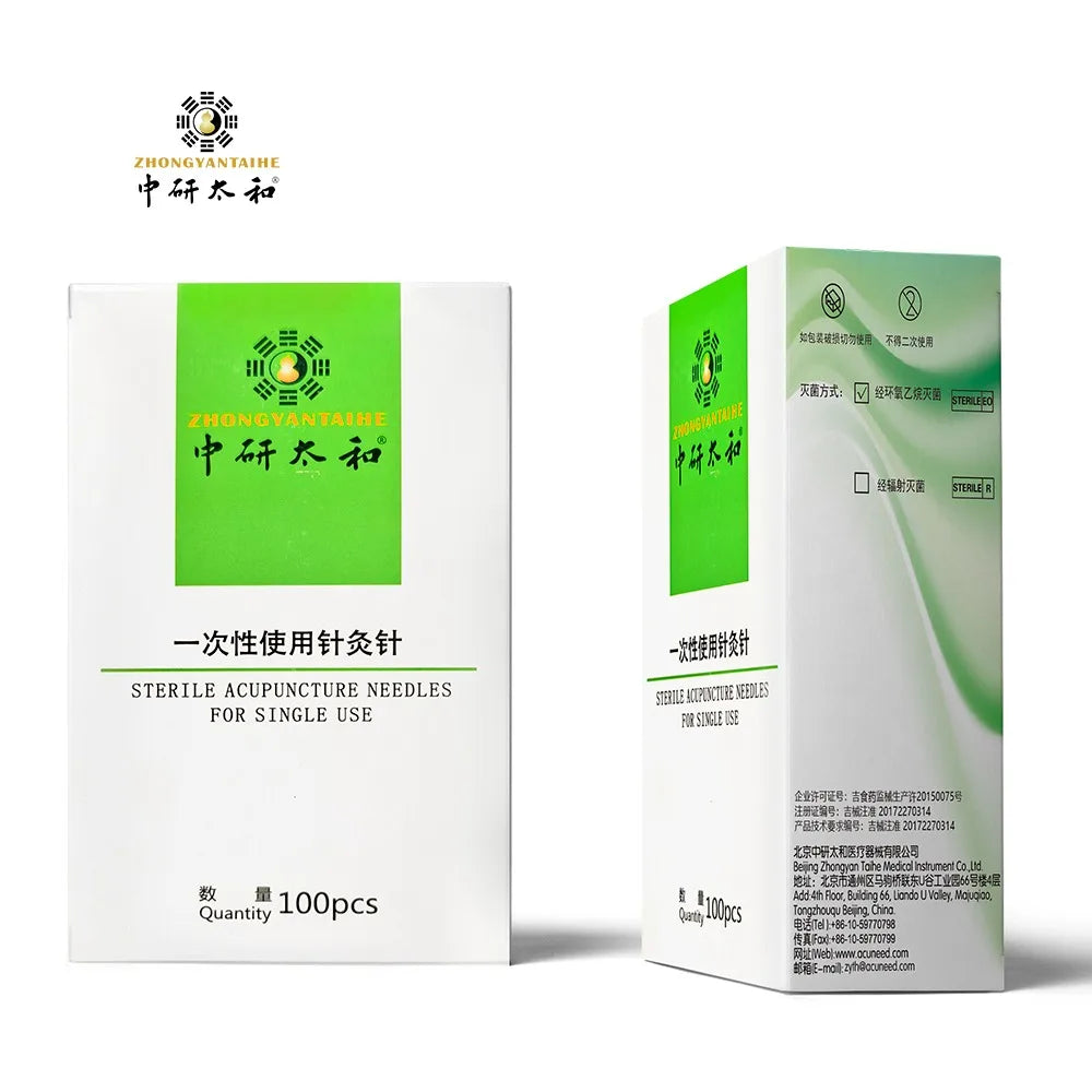 1000pieces Acupuncture Needle Chinese Professional Dry Needling Sharp Individual Guide Tube Beauty Massage Needle Therapy CE