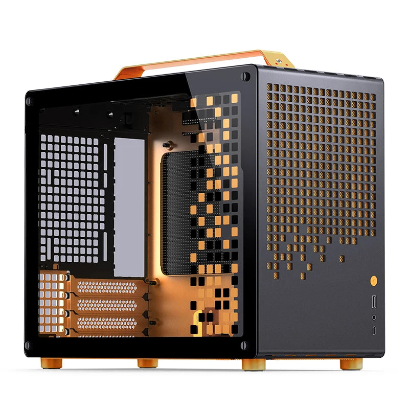 Jonsbo Z20 Portable Computer Case MATX Mini-ITX Chassis Support SFX/ATX Power Supply Type-C Gen2 20L MINI Desktop PC Case