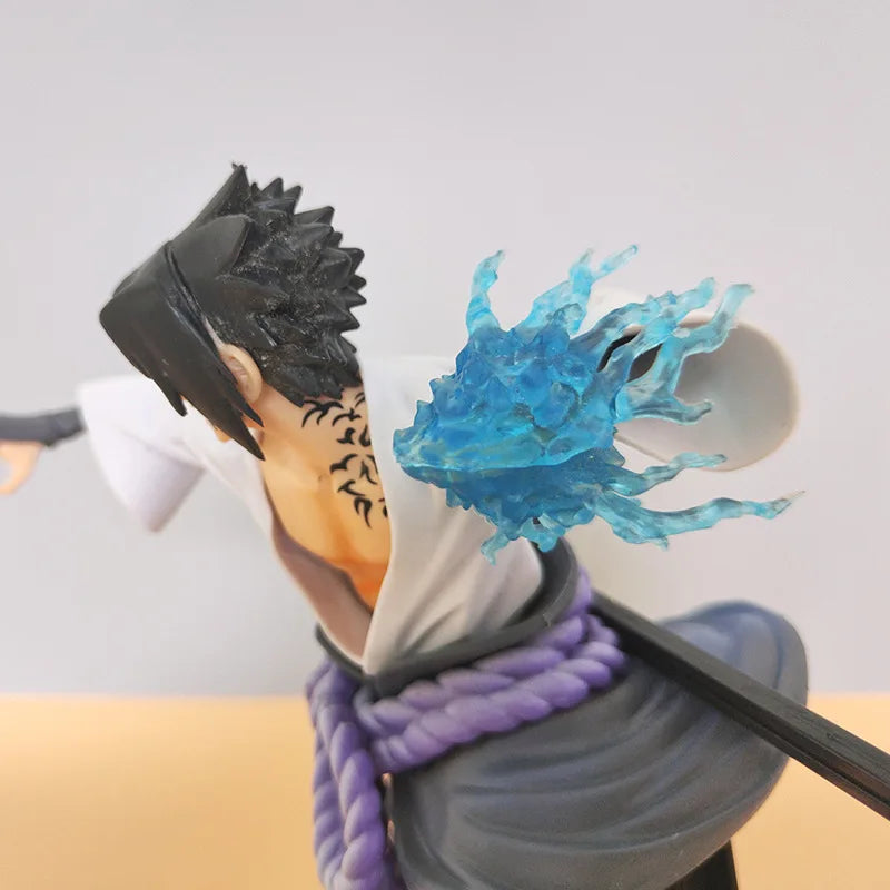 Naruto Sasuke Anime Action Figure Toys 20CM Uchiha Cartoon PVC Figurine Collection Desk Decoration Model Dolls Birthday Gifts