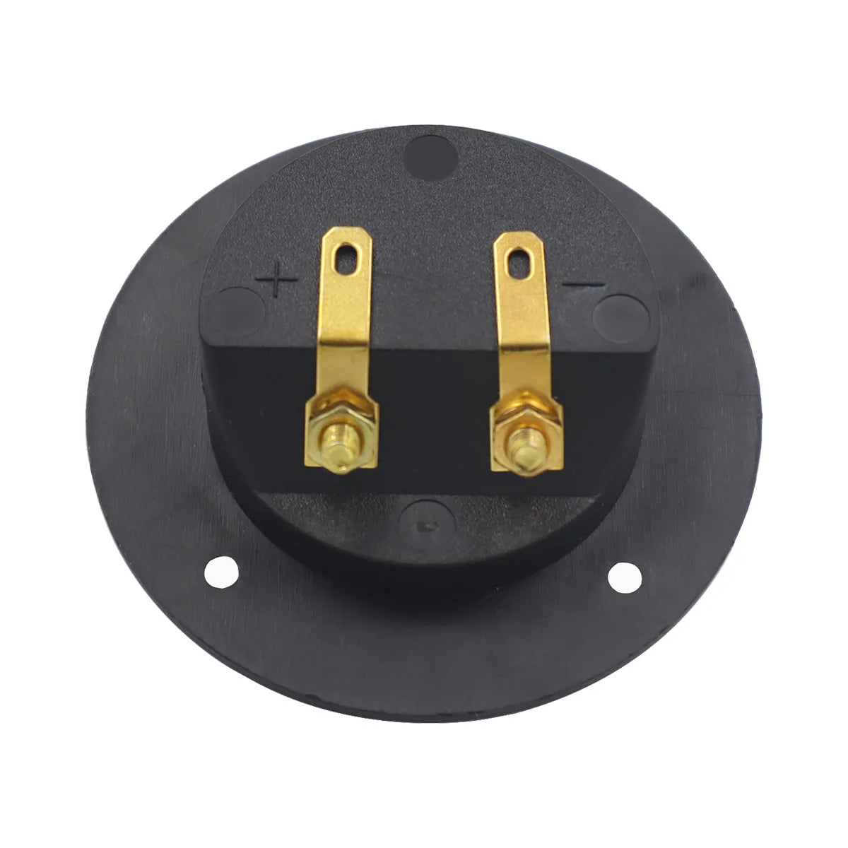 Square Pillar Speaker Cable Hole 48-75) Box Circle 2 Copper (install Wire Junction Acoustic Terminal Binding Post Support Amt