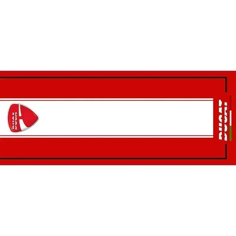 Crystal Velvet Motorcycle Display Carpet Racing Electric Vehicle Mat Garage Anti-slip Floor Decoration Customized Parking Rug