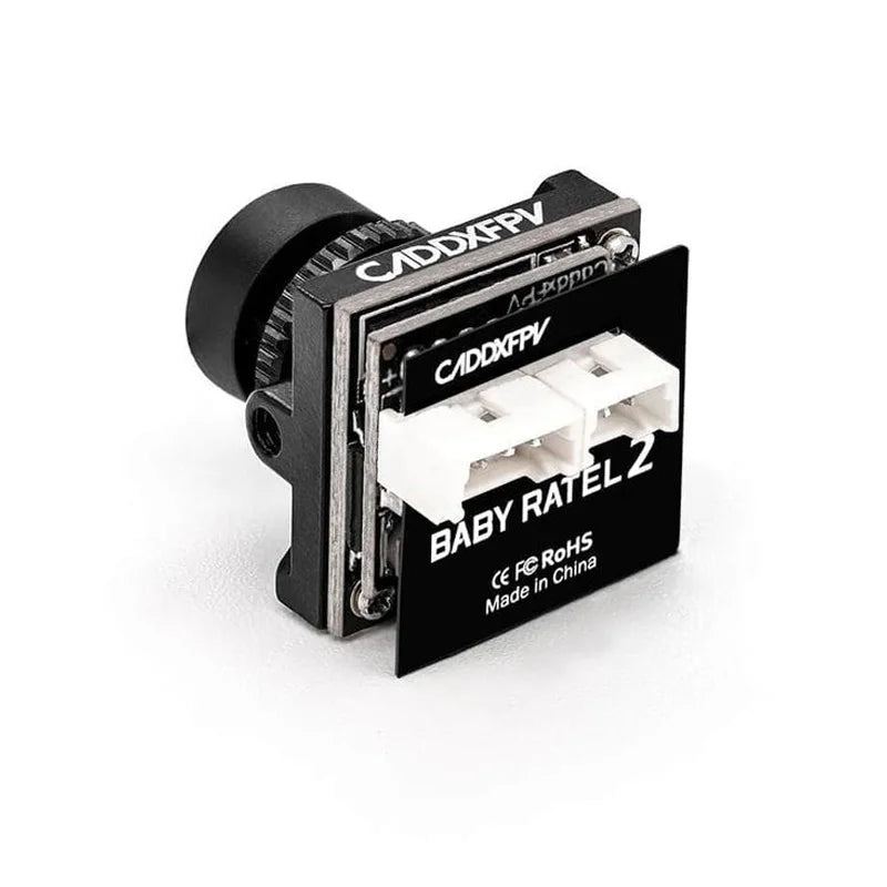 14*14mm Caddx Baby Ratel 2 Nano Size 1200TVL 3g FOV165° Starlight Low Latency Day and Night Freestyle FPV Camera for RC Drone