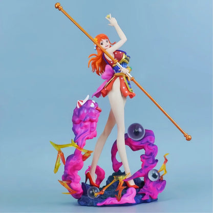 30cm/11.81in Anime ONE PIECE Figure Nami Action Figures Pvc Statue Desktop Ornamen Collection Model Toys Gifts
