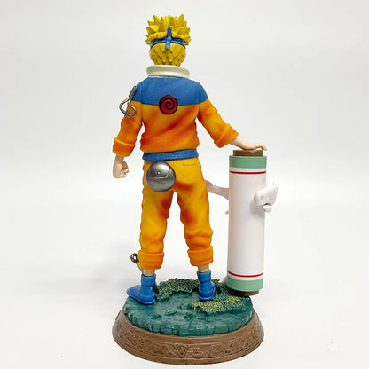 12CM Anime Naruto Uzumaki Sasuke Figure Vibration Stars Fighting Pose Model Toy Doll Aciton Figure PVC Desktop Decorations Gift