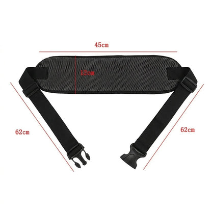 Adjustable Wheelchair Positioning Belt Breathable Anti Fall Safety Strap Lap Support Harness for Elderly Disabled Home Care Use