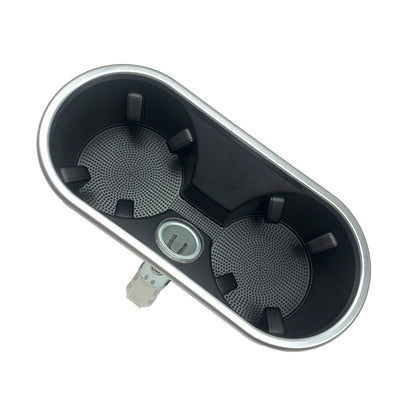 Car Interior Central Console Water Cup Holder Center Drink Bracket Compartment For Porsche Cayenne 4 Door 2011-2018
