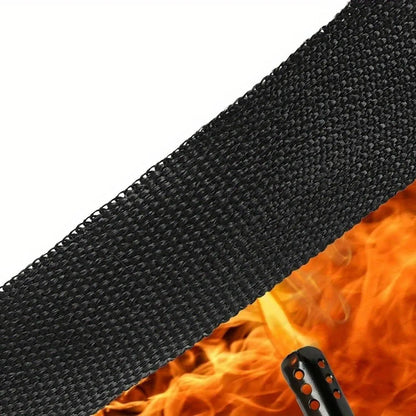 5m X 5cm High Temp Fiberglass Exhaust Heat Wrap Insulation Tape for Car & Motorcycle Exhaust Pipe