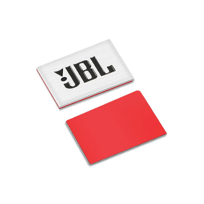 10Pcs 3D Aluminum JBL Car Audio Badge Sticker Car Hi-Fi Speaker Audio Emblem Stickers Auto Logo Decal Accessories for BMW KIA